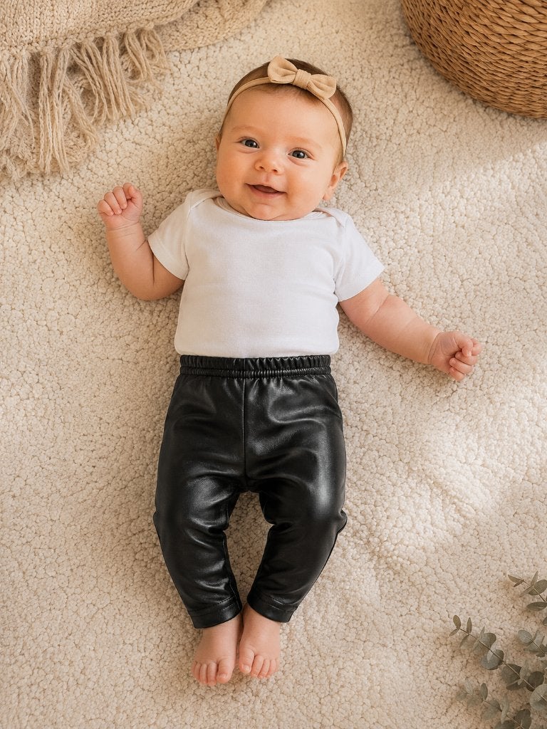 Legging chicaprie zwart nepleer maat 62 NIEUW, Kinderen en Baby's, SO, Broekje, Meisje, Nieuw