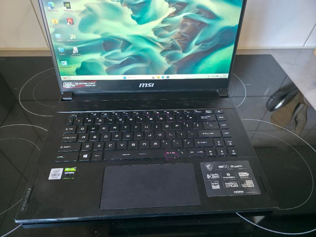 MSI GS66 Stealth 10sfs-086nl Gaming Laptop, Computers en Software, Windows Laptops, Met videokaart, Core i9 10980HK, Ophalen of Verzenden