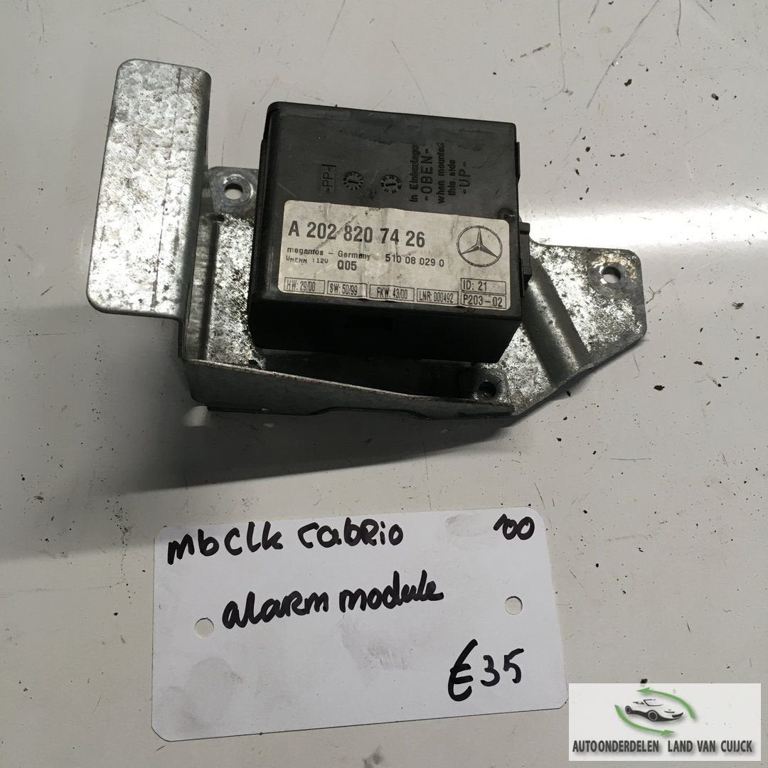 Mercedes CLK  Cabrio   2000  Alarm Module A 202 820 7426, Auto-onderdelen, Gebruikt, -, -, Ophalen of Verzenden