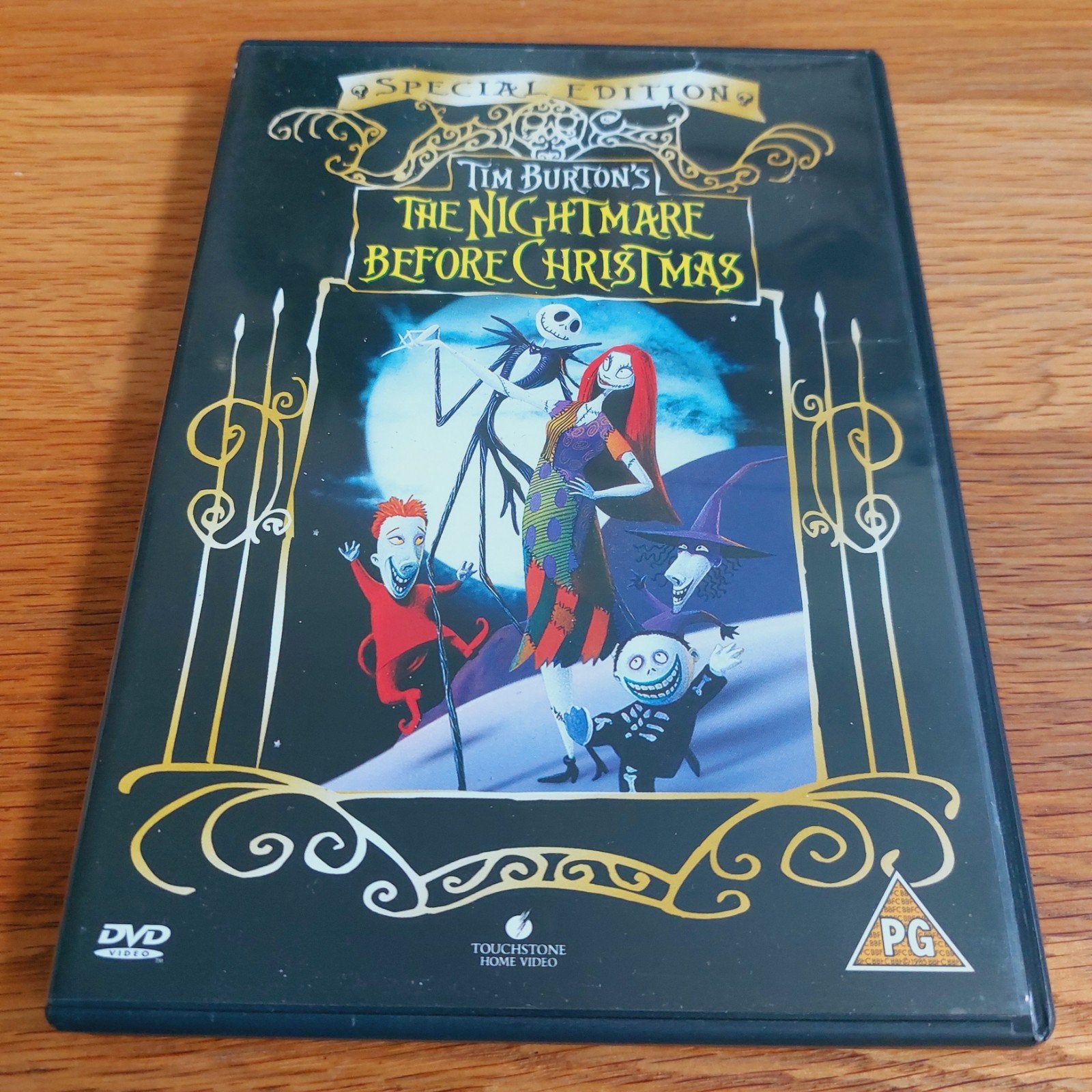Tim Burton's The Nightmare Before Christmas DVD, Ophalen of Verzenden, Zo goed als nieuw