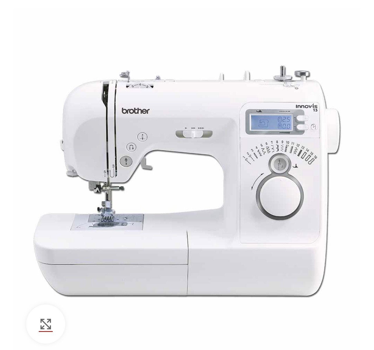 *** GEZOCHT *** BROTHER INNOV-IS 15 of 10, Ophalen, Zo goed als nieuw, Naaimachine, Brother
