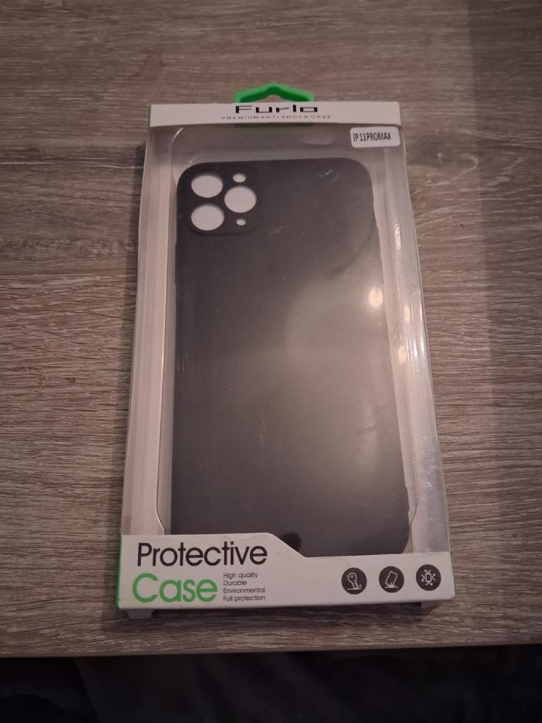 Furla Protective Case voor iPhone 11 Pro Max - Zwart, Telecommunicatie, Mobiele telefoons | Hoesjes en Frontjes | Apple iPhone