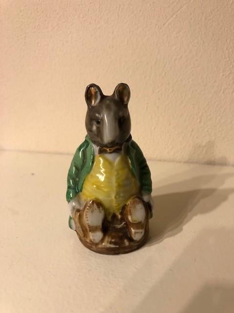 Beatrix Potter Beeldje Muis Rat Samuel Whiskers, Verzamelen, Beelden en Beeldjes, Ophalen of Verzenden, Zo goed als nieuw, Dier