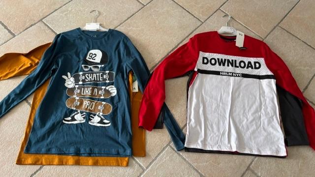 Longsleeve shirt 4 stuks maat 170-176 nieuw, Ophalen of Verzenden, Nieuw, Jongen of Meisje, Shirt of Longsleeve