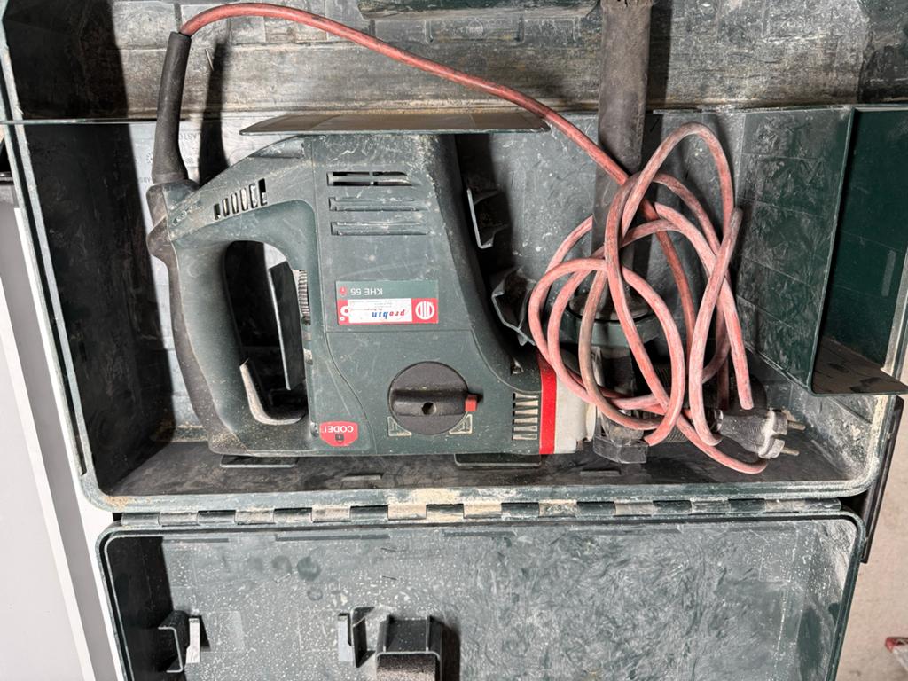 Metabo Hakhamer KHE 55 - Koolborstels vervangen, Boor- en/of Breekhamer, Ophalen of Verzenden, Klopboormechanisme, Gebruikt