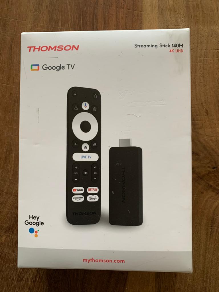 Thomson Streaming Stick 140 M zgan, Audio, Tv en Foto, Mediaspelers, Ophalen, Zo goed als nieuw