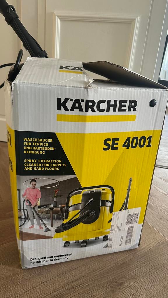 Karcher SE4001, Ophalen of Verzenden, Zo goed als nieuw, Elektrisch