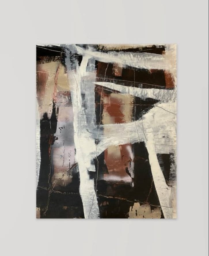 Masaki Kazushi - Quadrivium 874 XL - Mixed Media Schilderij, Ophalen