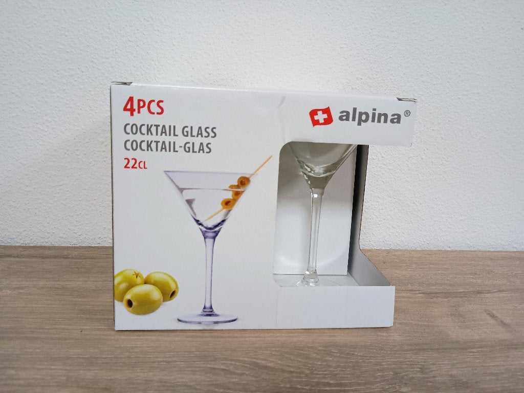 Alpina Cocktailglazen, Ophalen of Verzenden, Nieuw, Borrel- of Shotglas