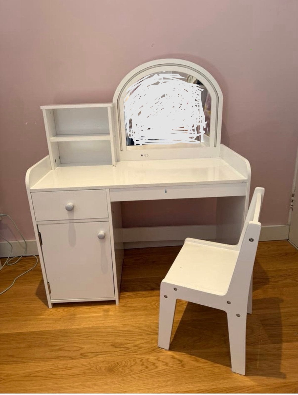 Kinder make-up tafel, Ophalen, Gebruikt, Tafel