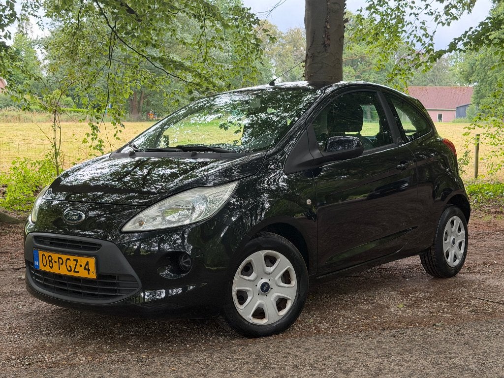 Ford Ka 1.2 Titanium | Airco | NAP | Distributie vervangen, Auto's, Voorwielaandrijving, 1242 cc, 4 cilinders, 4 stoelen