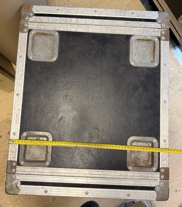 3 Flightcases op wielen - Robuuste transportkist, Ophalen, Gebruikt, Overige instrumenten, Flightcase