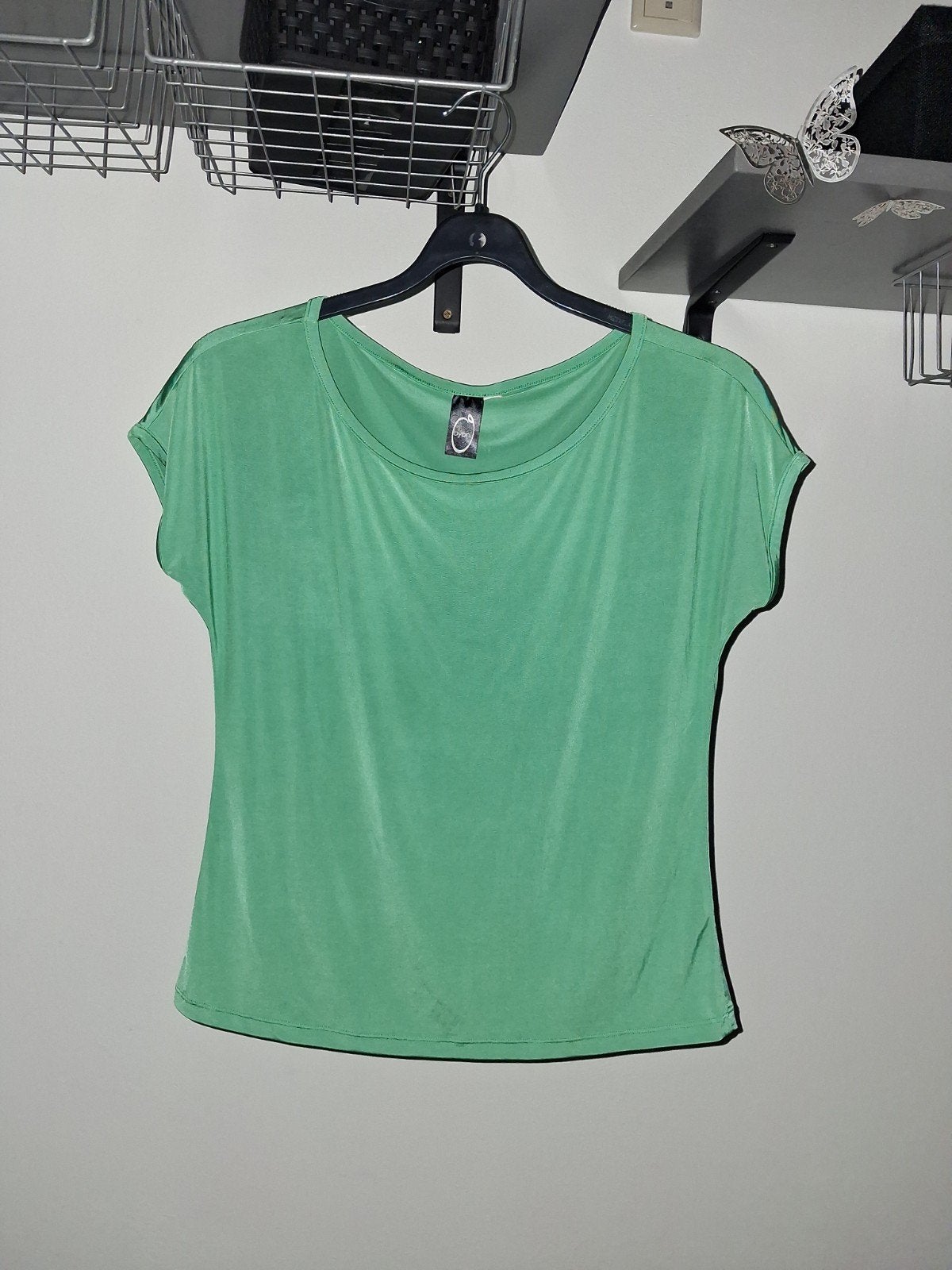 groen dames shirt van Byoni maat M. 5hale=4betale, Maat 38/40 (M), Ophalen of Verzenden, Zo goed als nieuw, Korte mouw