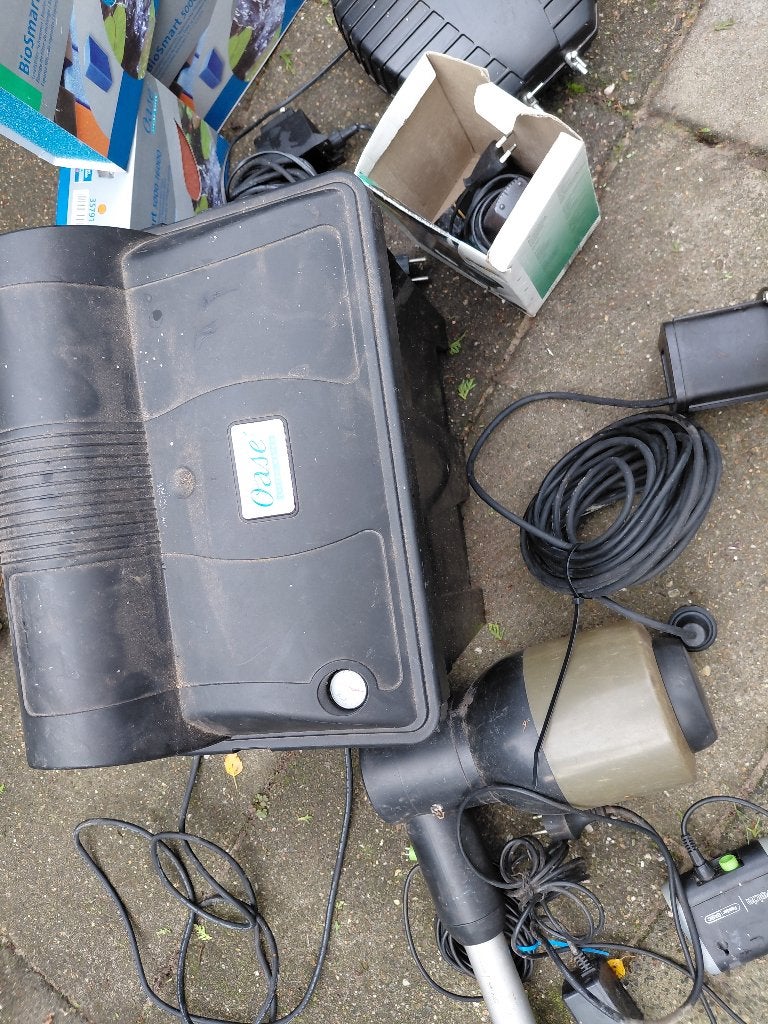 Vijveronderdelen, Tuin en Terras, Ophalen, Gebruikt, Overige typen