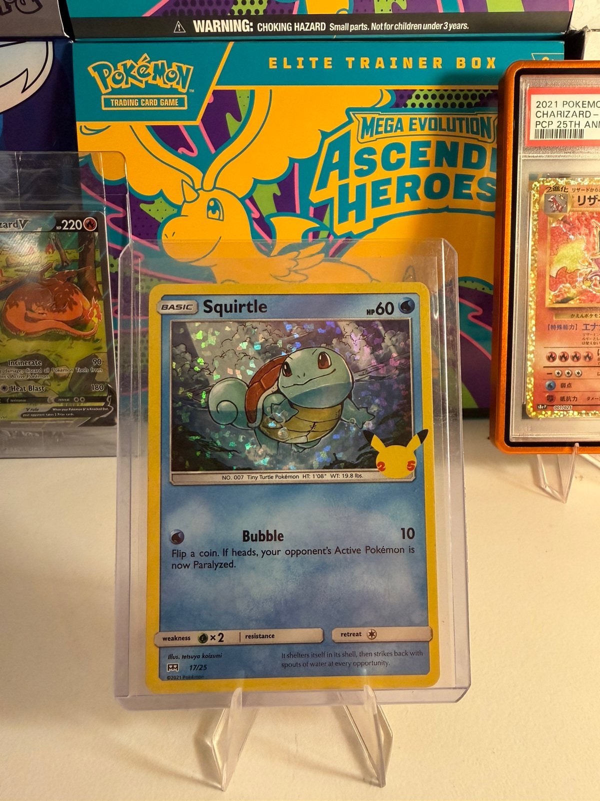 Squirtle 17/25 (McDonald‘s Collection 25th anniversary), Ophalen of Verzenden, Nieuw, Losse kaart, Foil