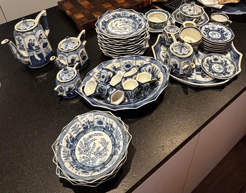 Servies Mosa lange lijs, Antiek en Kunst, Ophalen
