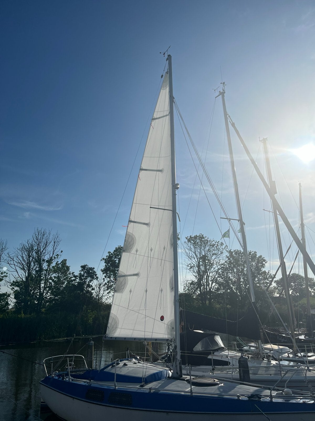 Nette Etap 22 met nieuw grootzeil, Watersport en Boten, Kajuitzeilboten en Zeiljachten, Ophalen, Gebruikt, Tourjacht of cruiser