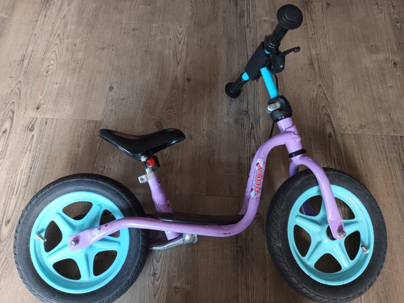 Puky loopfietsje - Paars/Blauw, Fietsen en Brommers, Ophalen, Gebruikt, Velgrem, Puky