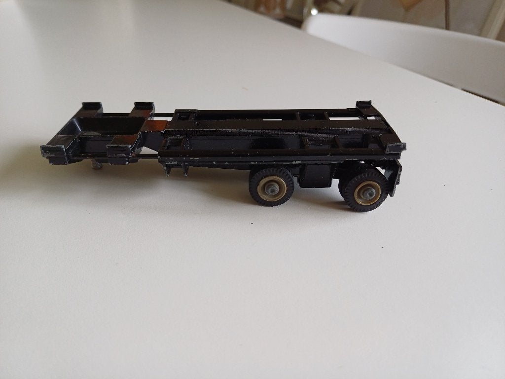 Lion car uitschuifbaar trailer opknapper, Hobby en Vrije tijd, Modelauto's | 1:50, Ophalen of Verzenden, Gebruikt, Bus of Vrachtwagen