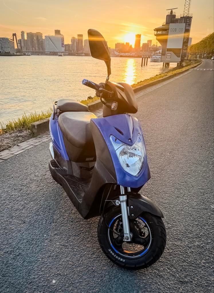 Kymco Agility 50cc met Technigas uitlaat - Rijdt 60-65 km/u, Gebruikt, Maximaal 45 km/u, Ophalen of Verzenden, Agility