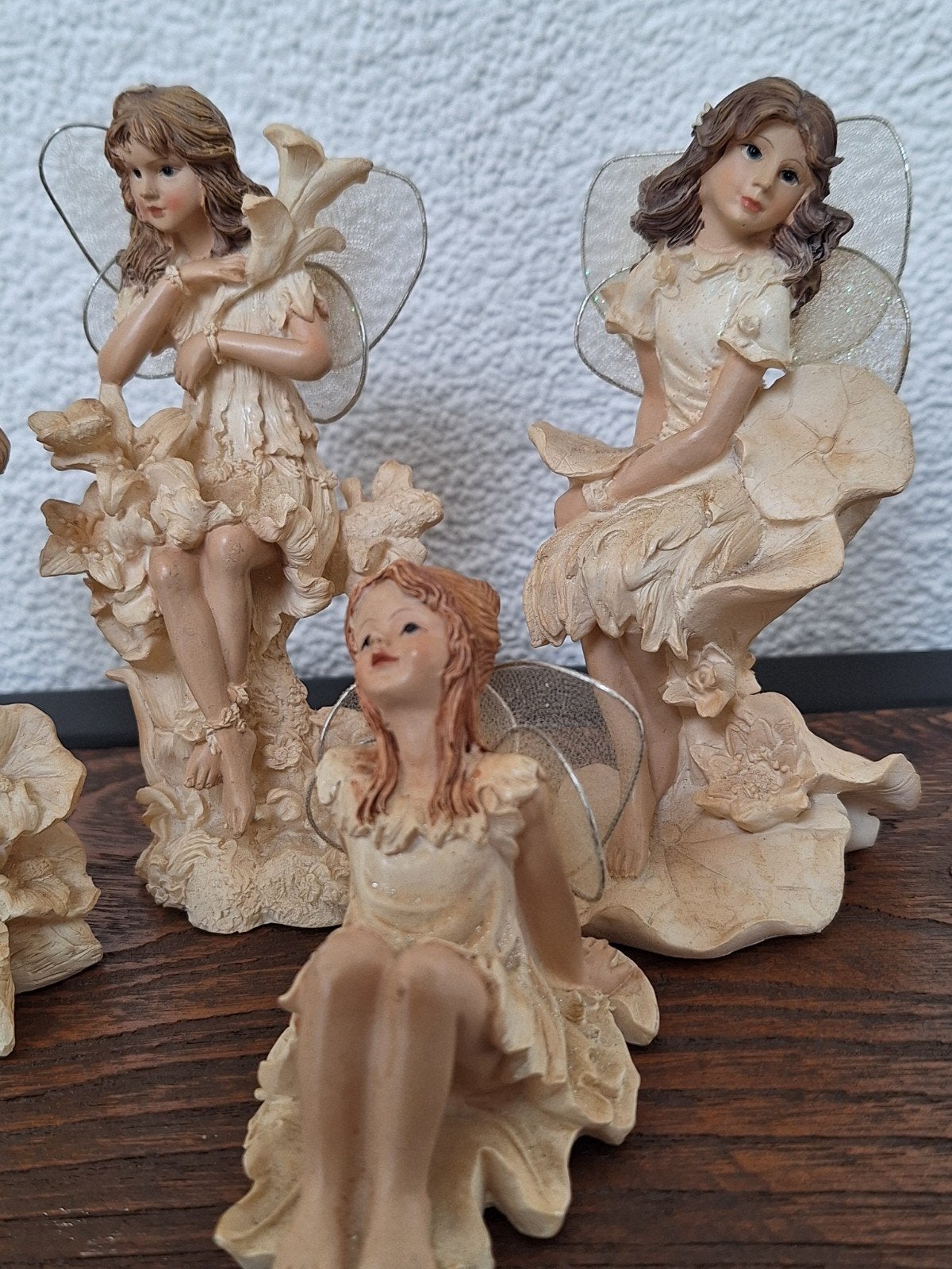 Set van 5 decoratieve elfjes - ca. 13cm hoog, Verzamelen, Ophalen of Verzenden, Gebruikt, Fantasy