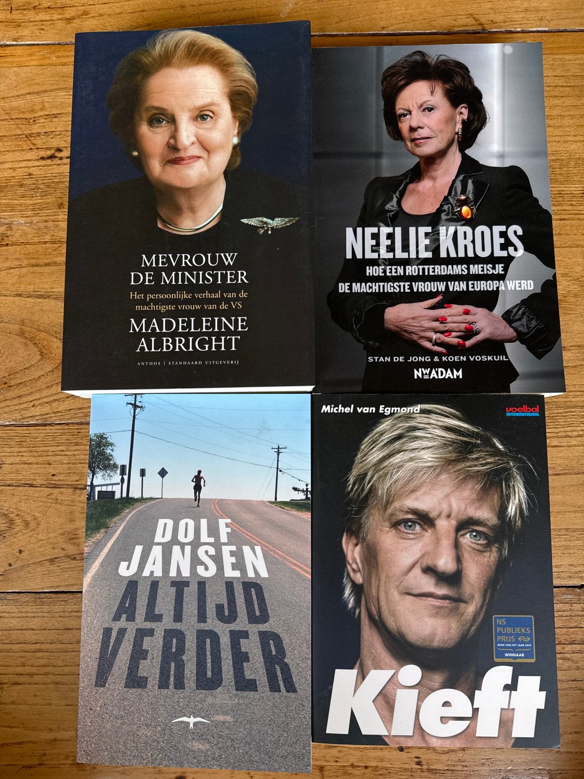 Biografieën: Madeleine Albright, Neelie Kroes, Dolf Jansen,, Ophalen of Verzenden, Zo goed als nieuw, Politiek