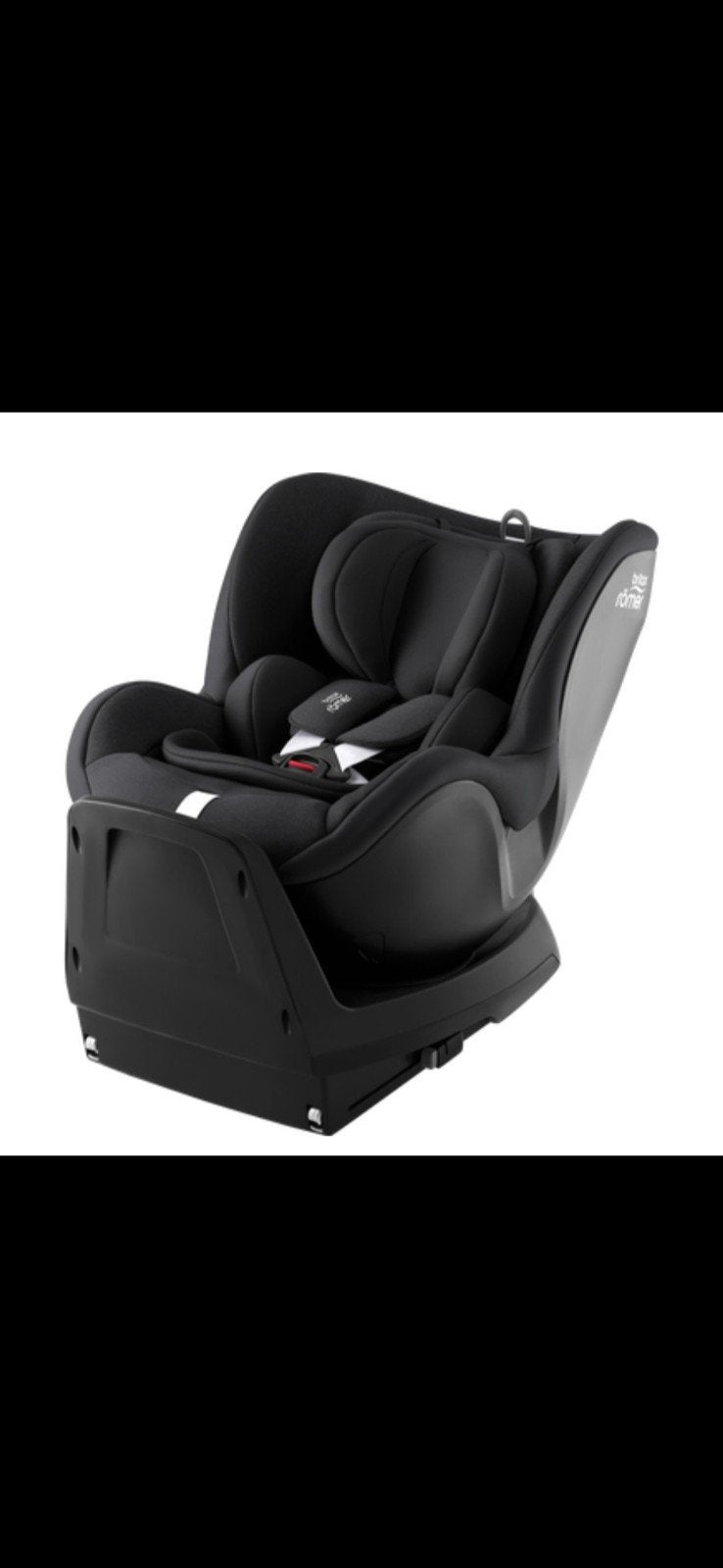 Britax Römer DUALFIX Plus Autostoel - Carbon Black nieuw, Ophalen of Verzenden, Romer, Verstelbare rugleuning, Isofix