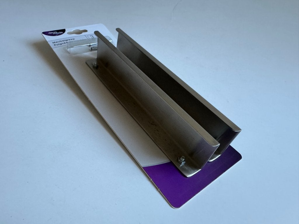 10 kastgrepen, inox, Huis en Inrichting, Overige typen, Ophalen of Verzenden, Metaal, Overige merken