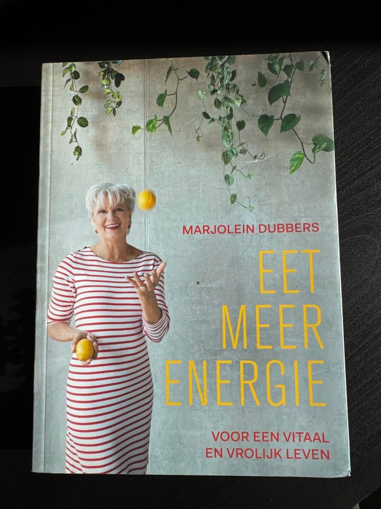 Eet Meer Energie: Voor een vitaal en vrolijk leven, Boeken, Gezondheid, Dieet en Voeding, Ophalen of Verzenden, Zo goed als nieuw