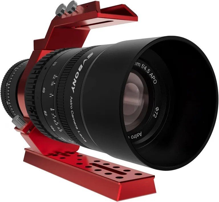 SVBONY Astro Camera Lens 400mm f/4.5 APO met M48 T-ring, Ophalen of Verzenden, Zo goed als nieuw, Telelens