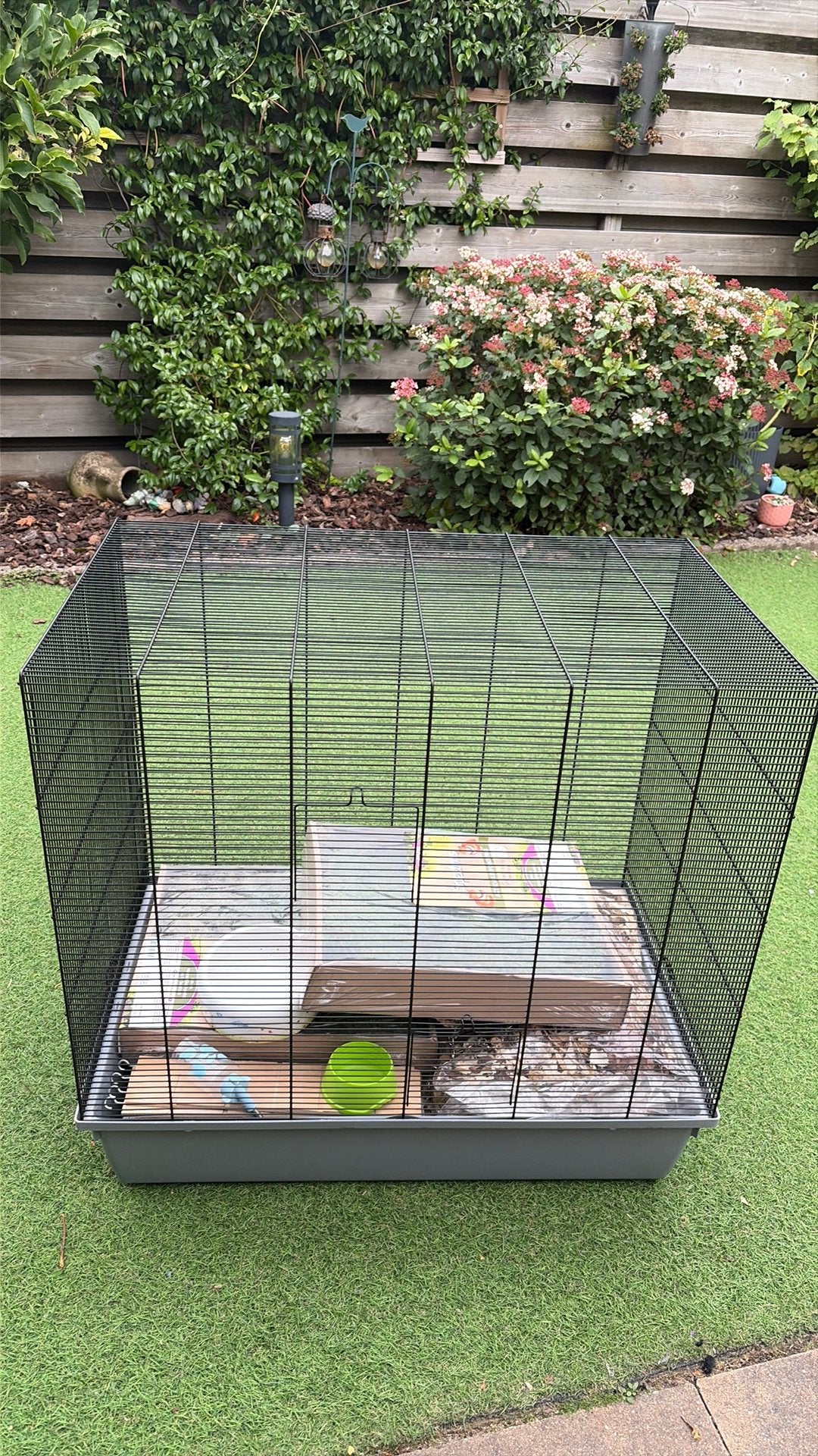 Hamsterkooi/rattenkooi met veel extra’s, Ophalen, Kooi, Gebruikt, 60 tot 90 cm