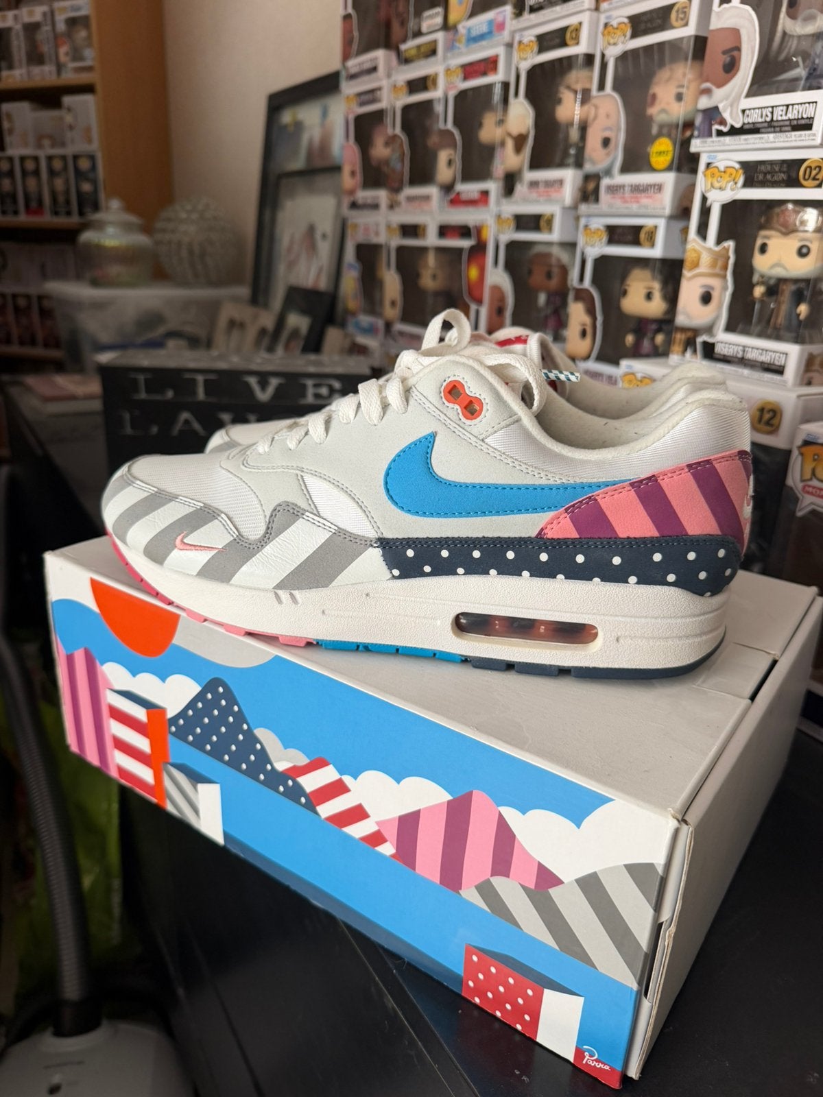 Nike Air Max Piet Parra maat 45, Overige kleuren, Ophalen of Verzenden, Sneakers of Gympen, Zo goed als nieuw