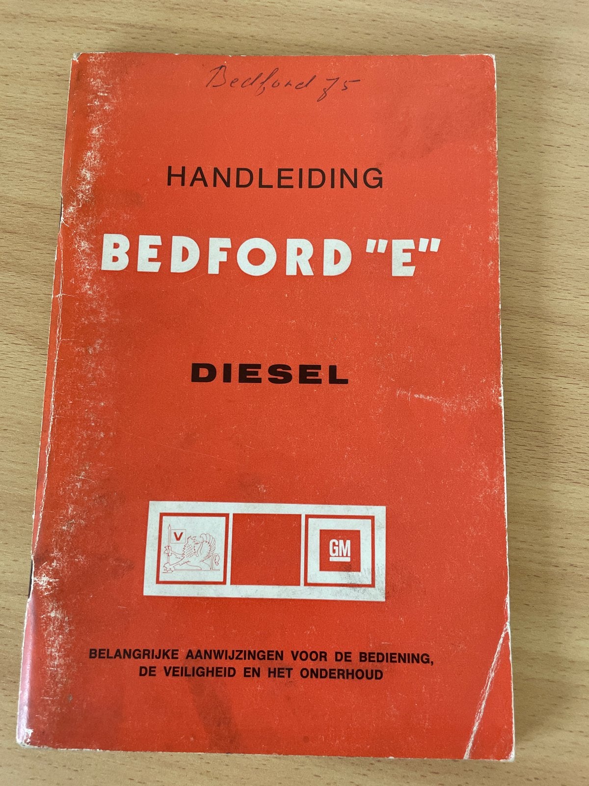 Bedford "E" Diesel Handleiding - Origineel GM, Ophalen of Verzenden
