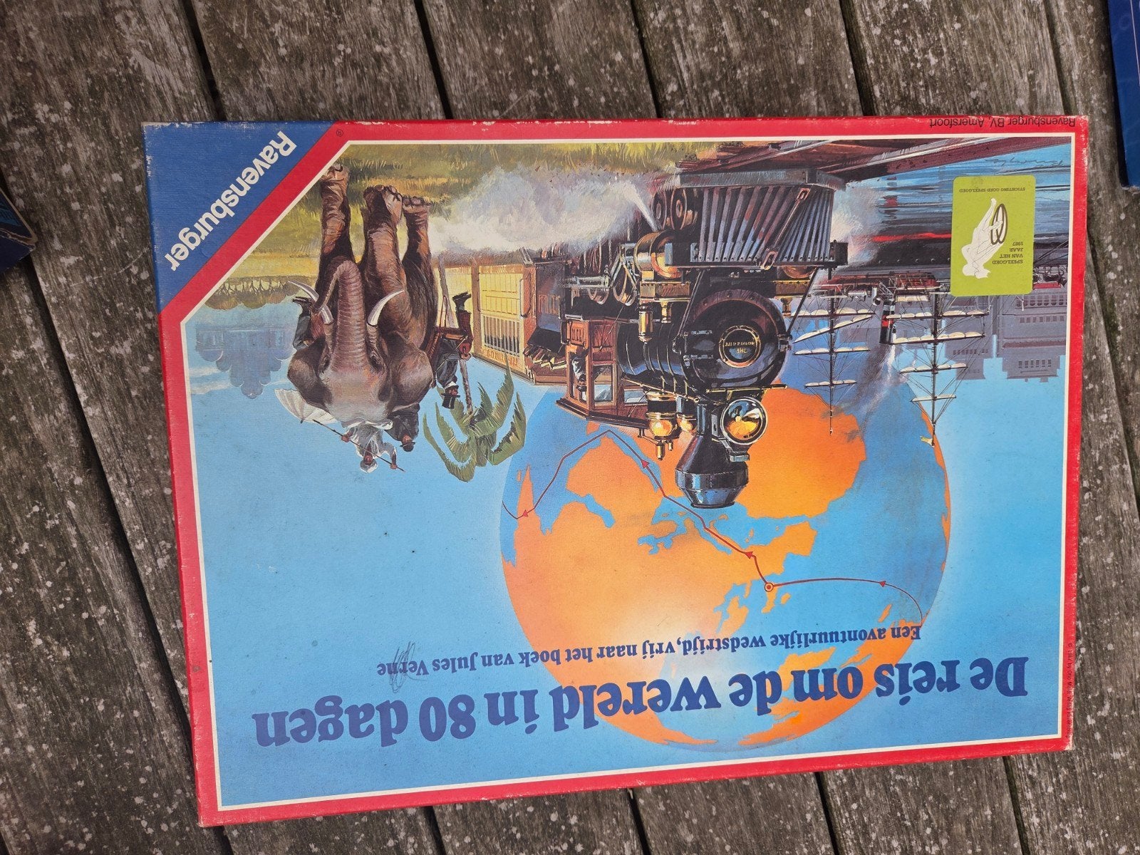 De Reis om de Wereld in 80 Dagen - Ravensburger Spel, Hobby en Vrije tijd, Gezelschapsspellen | Bordspellen, Ophalen, Gebruikt