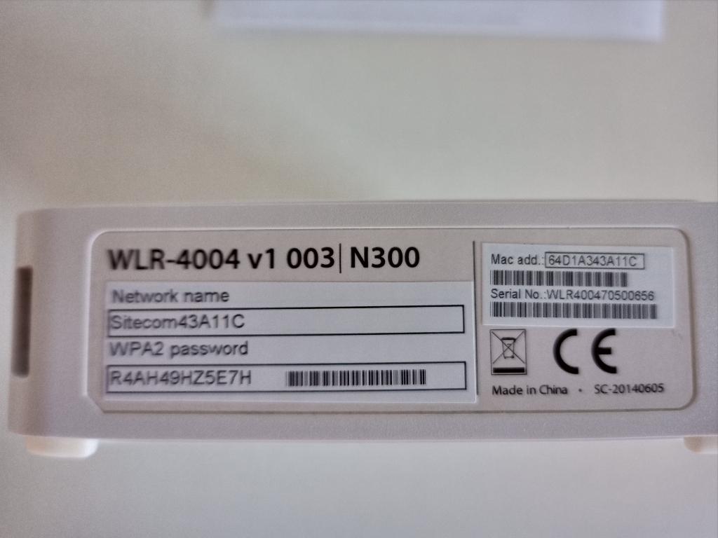 Sitecom wifi router, Ophalen of Verzenden, Nieuw