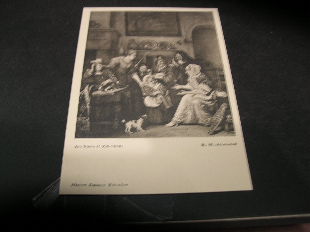 Voor het Kind ansichtkaart 1929 st Nicolaas avond, Ophalen of Verzenden, 1920 tot 1940, Ongelopen, Kinderen
