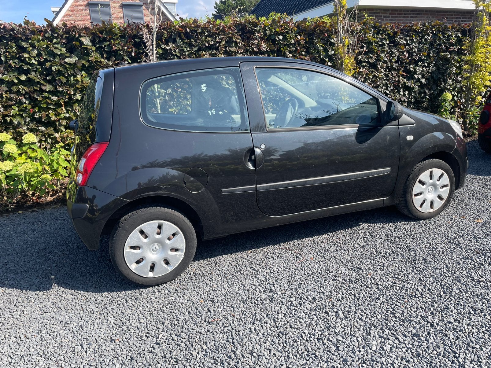 Renault Twingo 1.1 2008 Zwart, Auto's, Renault, Voorwielaandrijving, Twingo, 31 €/maand, 4 cilinders