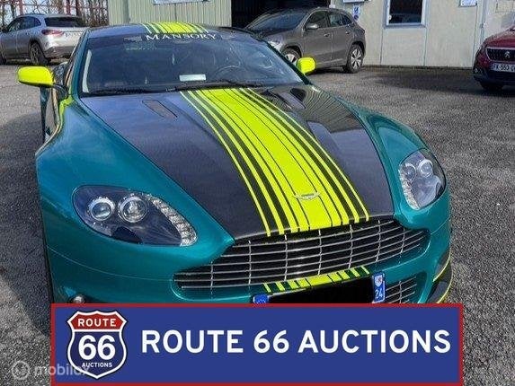 Aston Martin V8 Vantage Mansory | 2008 | Route 66 Auctions, Auto's, Gebruikt, Overige modellen, Overige carrosserieën, Zwart