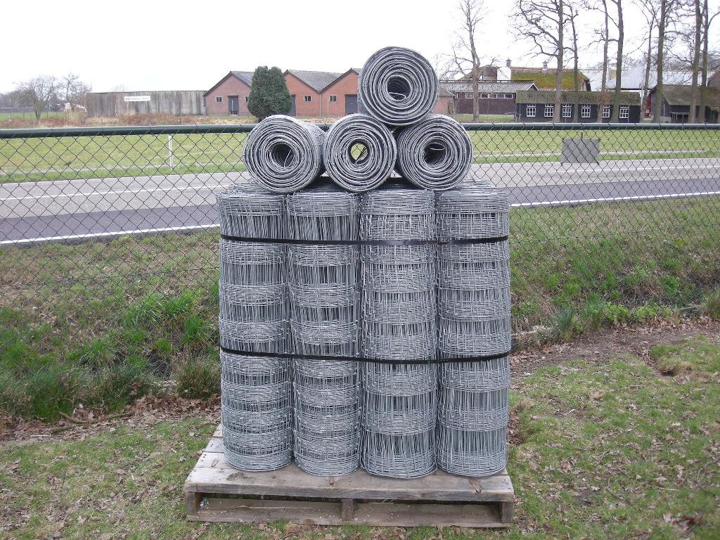 Schapengaas Licht 120 cm hoog 50 meter lang verzinkt gaas, Tuin en Terras, Gaas en Draad, Ophalen, Nieuw, 20 meter of meer, Gaas