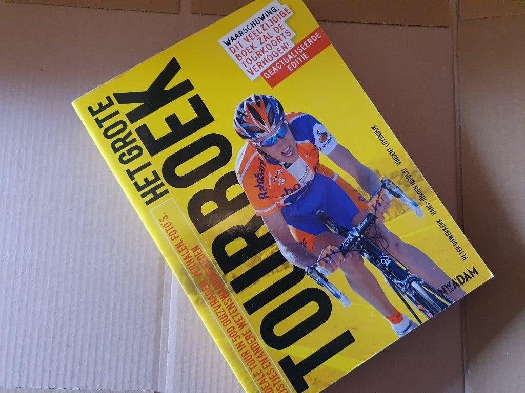 Boek : Het Grote Tourboek - Tour de France boek, Ophalen of Verzenden, Zo goed als nieuw, Peter Ouwerkerk, Lopen en Fietsen