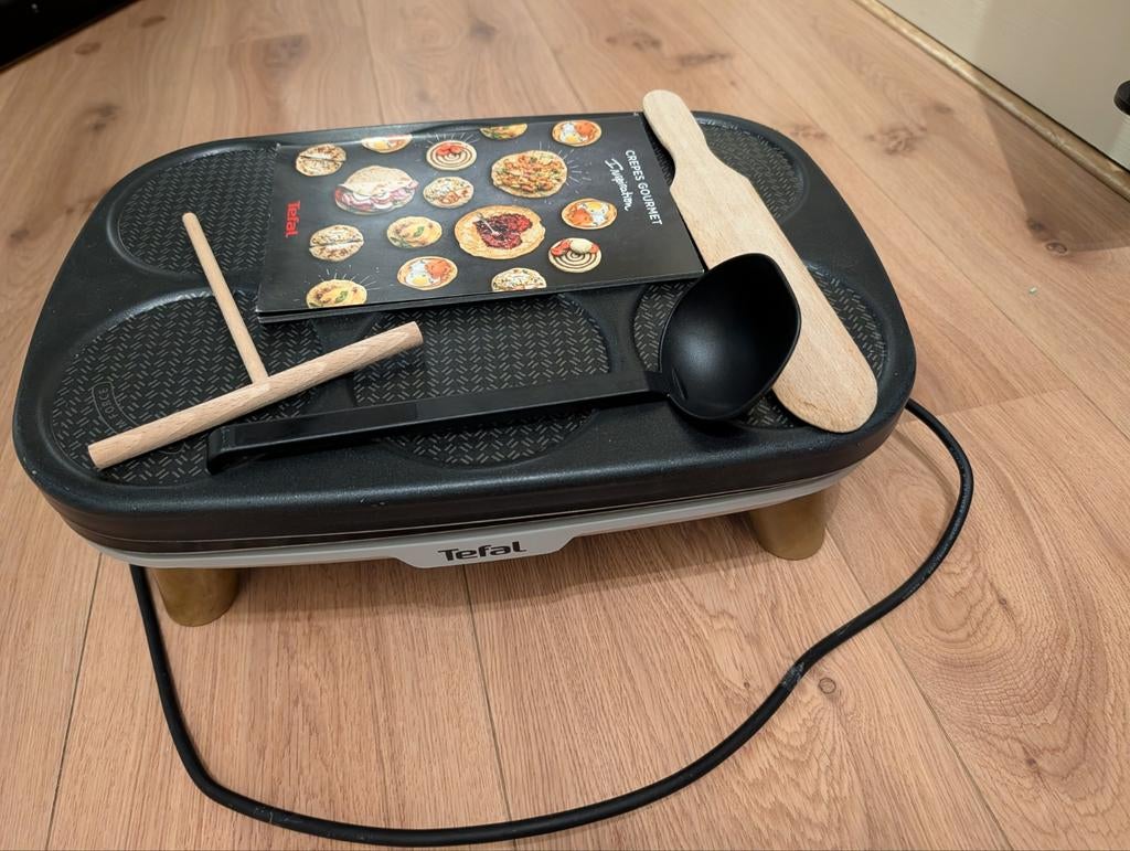 Tefal gourmetstel met twee bakplaten, Ophalen