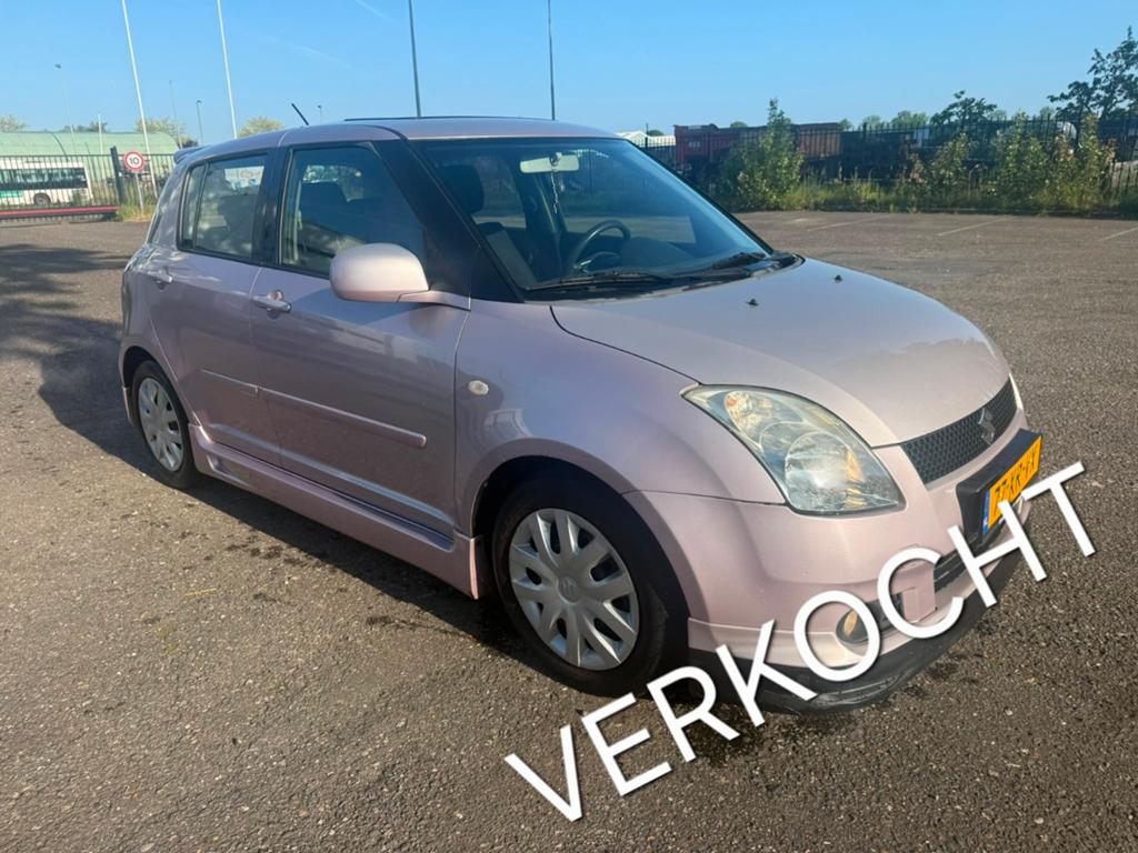 Suzuki Swift Shogun 1.3 5DRS 2007 , met nieuwe APK !, Voorwielaandrijving, Stof, 40 €/maand, Zwart