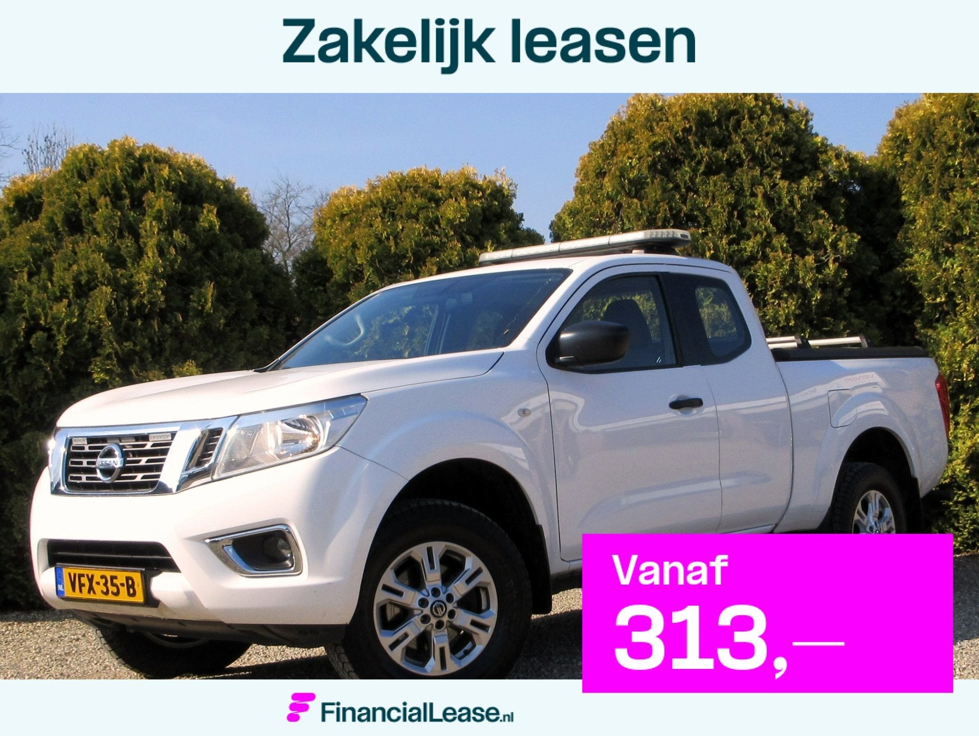 Nissan Navara 2.3 dCi Acenta King Cab * Cruise * Trekhaak *, Stof, Gebruikt, 4 cilinders, Vierwielaandrijving