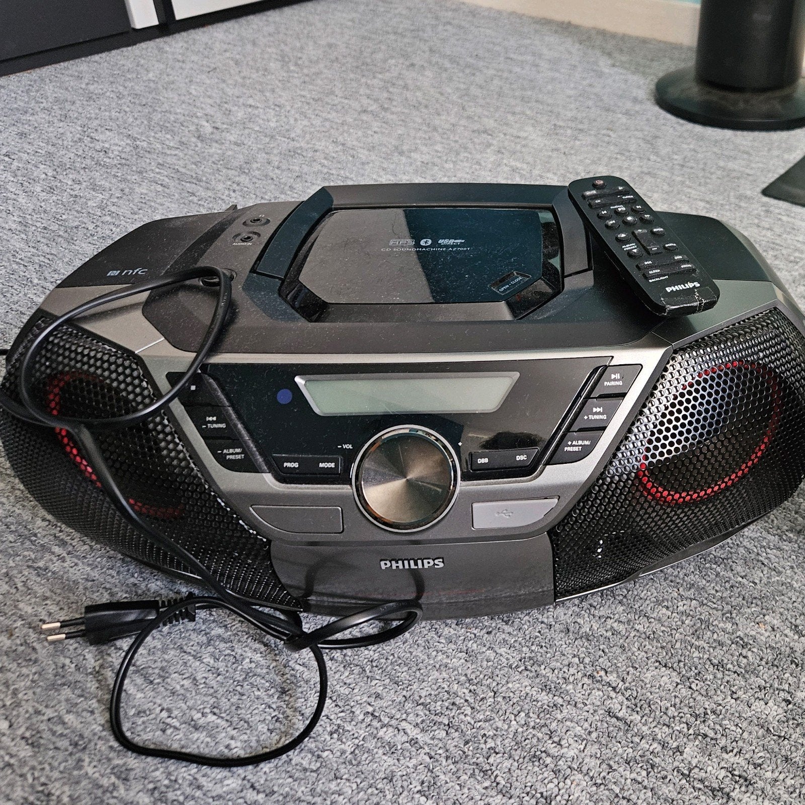 Philips AZ700T/12, Ophalen, Zo goed als nieuw, Overige typen, Met cd-speler