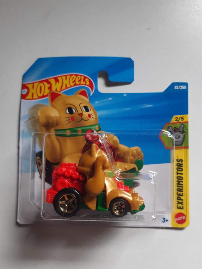 Hotwheels Lucky Cat. Feline.., Ophalen of Verzenden, Zo goed als nieuw, Auto