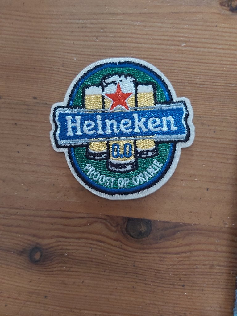 Jumbo juich / juichjack embleem heineken, Jumbo, Ophalen of Verzenden