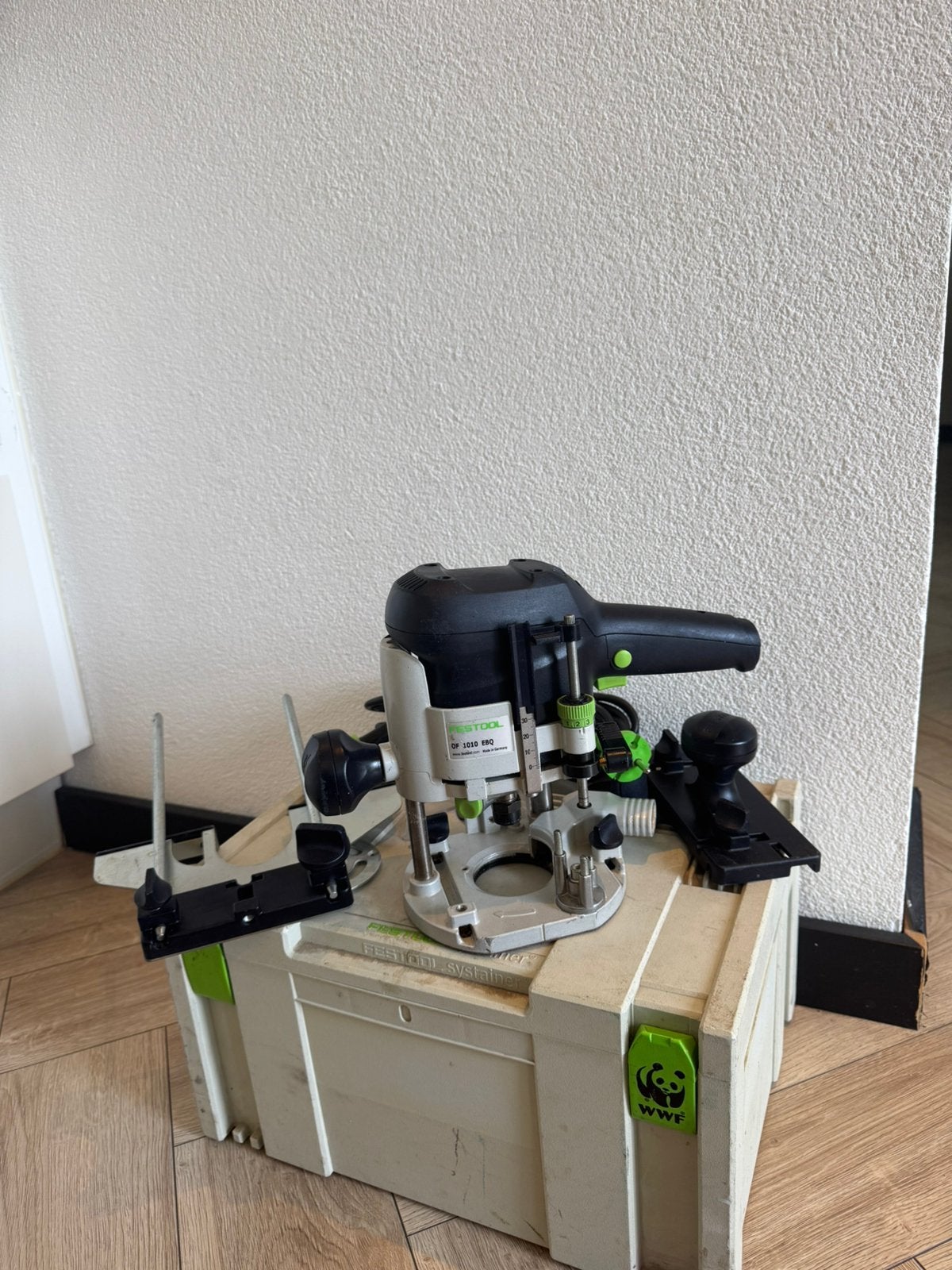 Festool of 1010 ebq bovenfrees, Doe-het-zelf en Verbouw, Gereedschap | Freesmachines, Ophalen, Gebruikt, Elektrisch, Bovenfrees