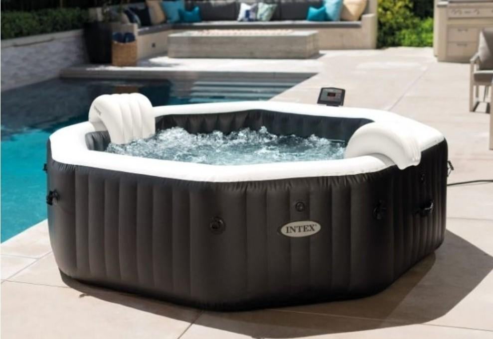 Nieuw Intex Jet & Bubble Deluxe 6p met garantie en bon., Ophalen, Nieuw, Pomp, Opblaasbaar