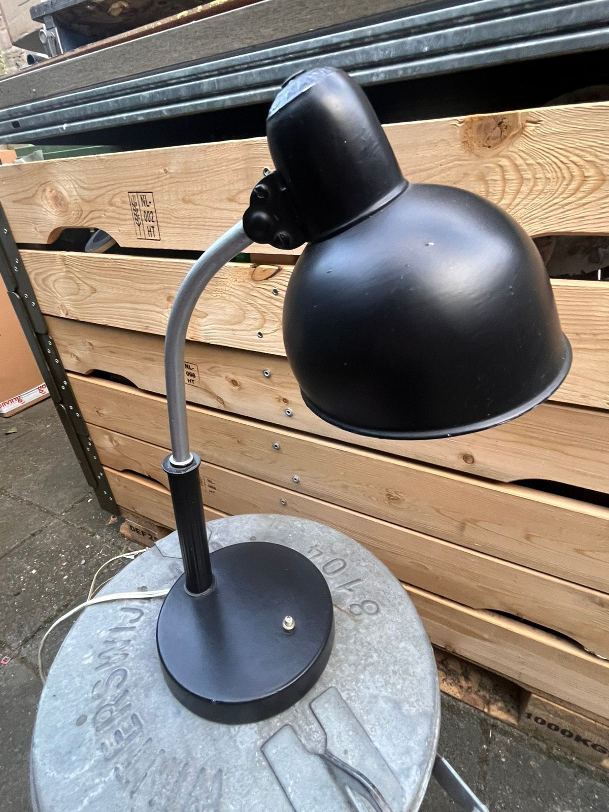 Originele Kaiser Idell lamp, Ophalen of Verzenden
