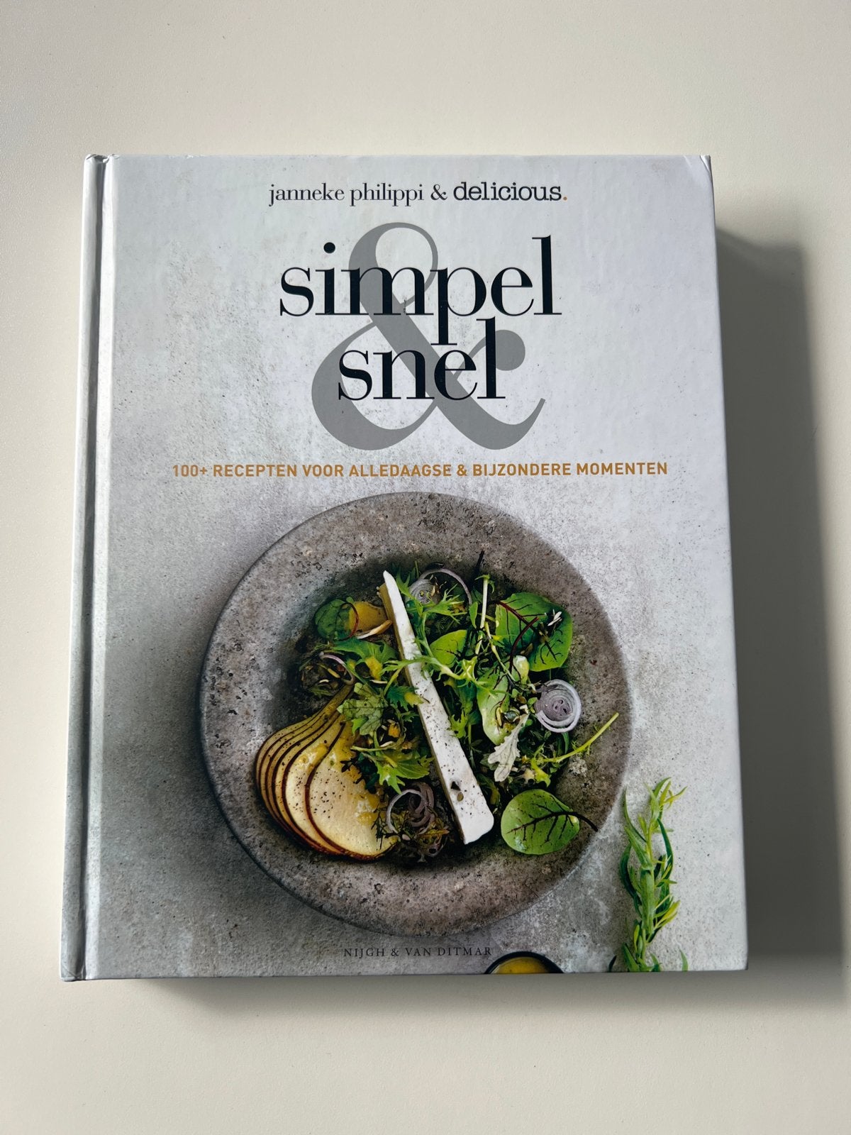 Simpel & Snel - Janneke Philippi & delicious. kookboek, Boeken, Ophalen of Verzenden, Zo goed als nieuw